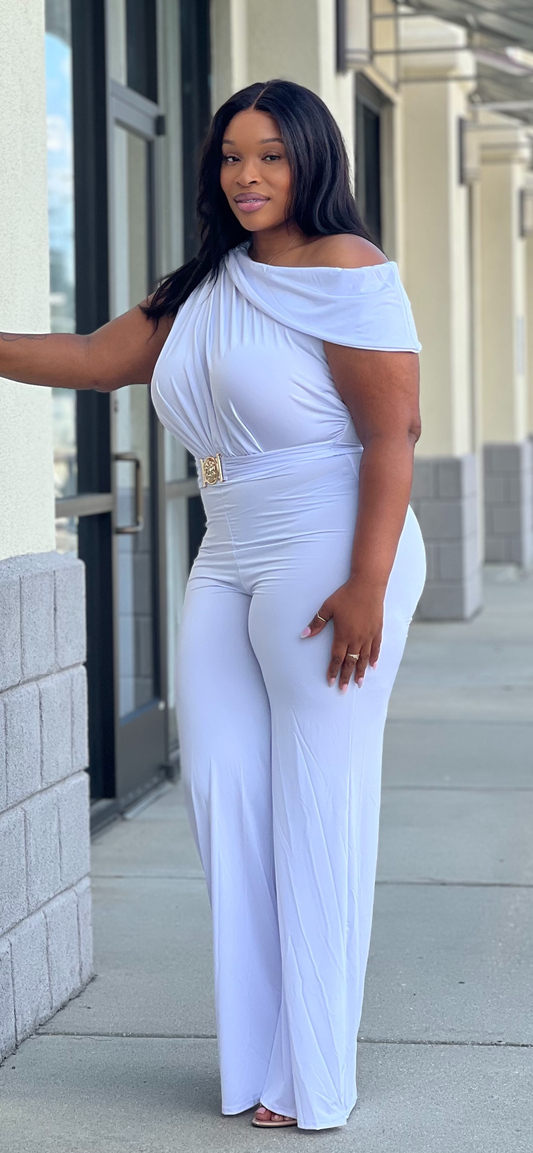 Venice Jumpsuit (White)