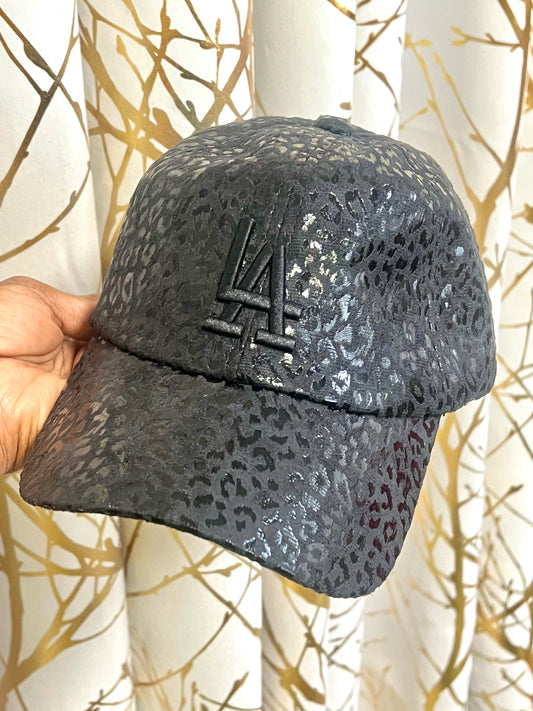 Black Black LA Cap