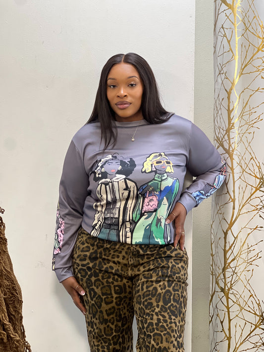 Sisterhood Pullover Shirt Top (Sublimation)