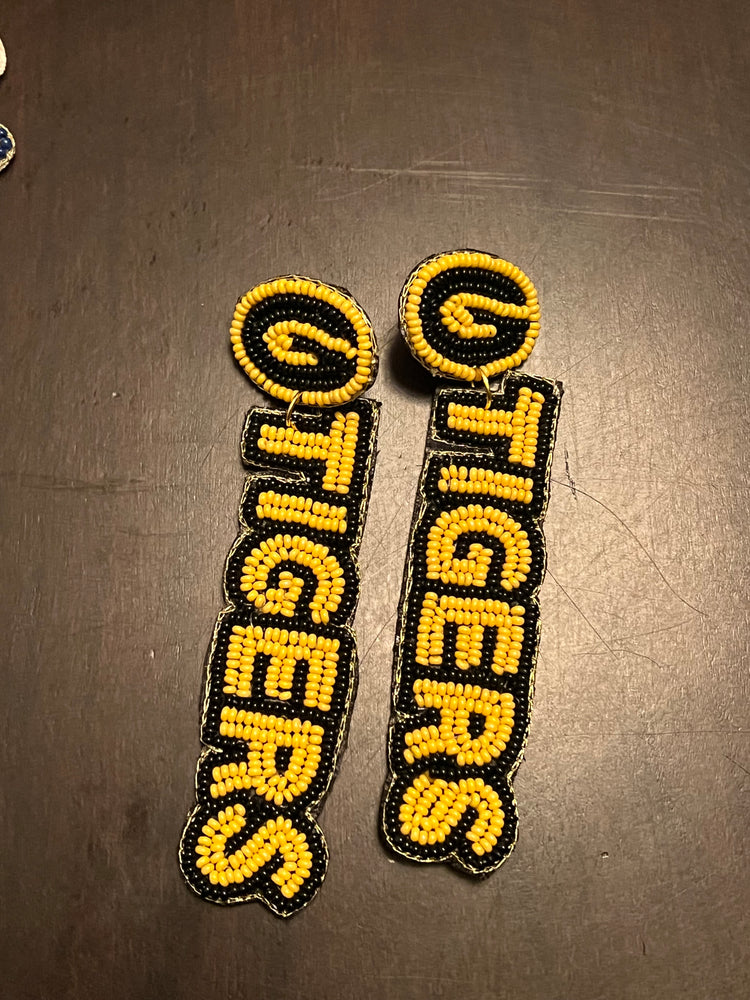 G Tigers Customized Earrings