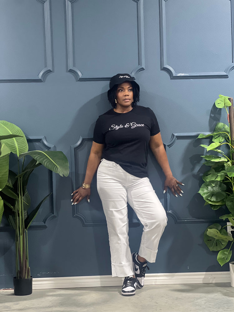 Black Style & Grace Bucket Hat