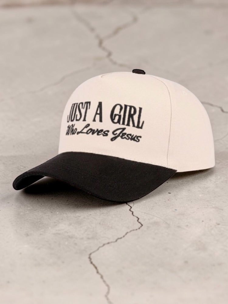 Just A Girl Who Loves Jesus Cap (7 colors)