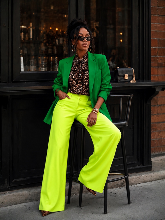 New Open Blazer (Green)