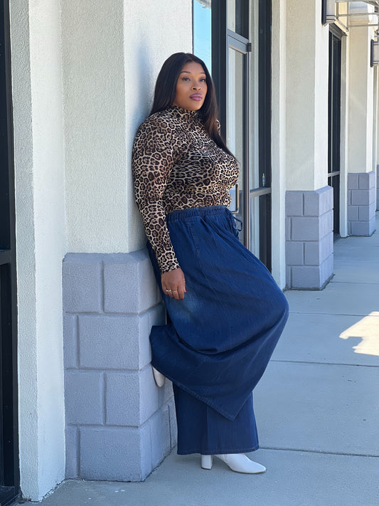 Dk Denim Super Wide Leg Jeans