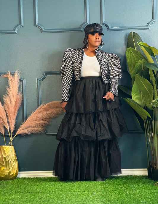 Birthday Collection Black Tulle Skirt (Online only)
