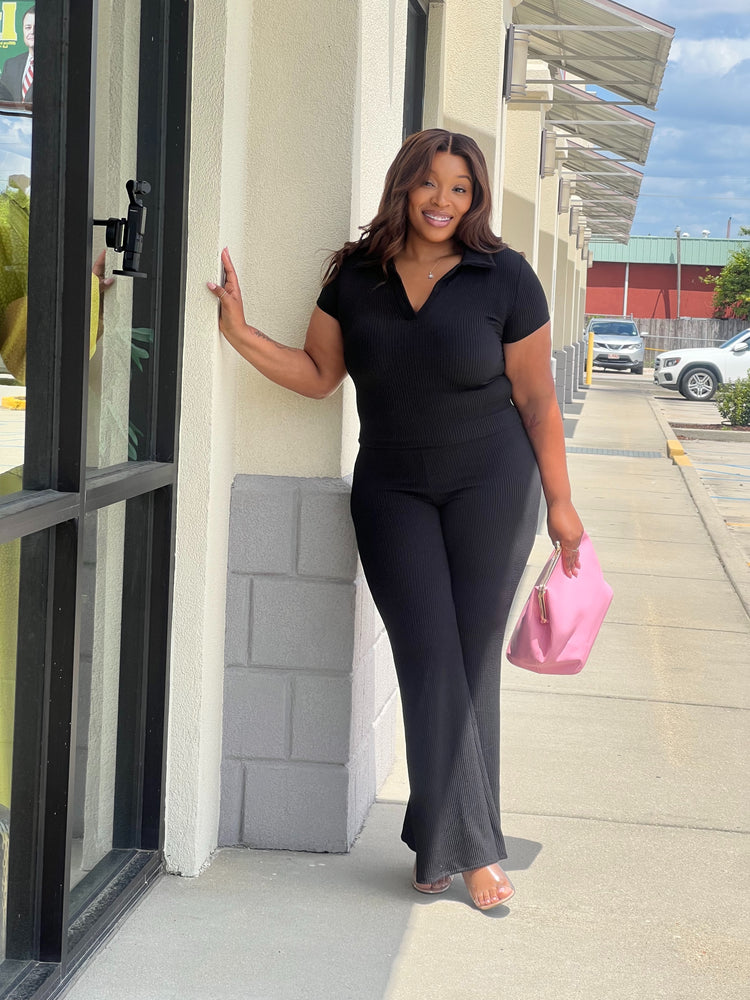 Our Ribbed Set Plus (Black)