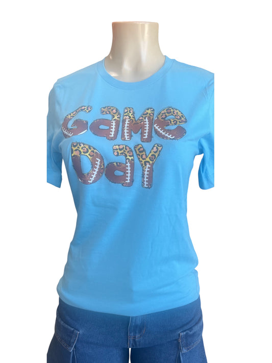 Game Day Tee Shirt-Game Day Stitch (4 prints & 2 Colors)