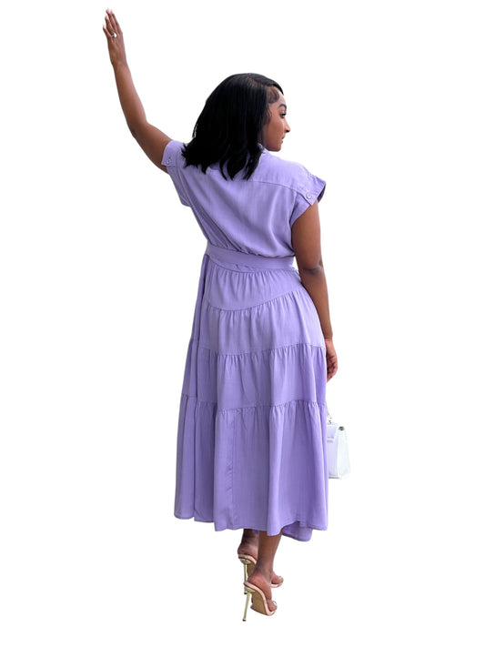 Lavender Tea Dress