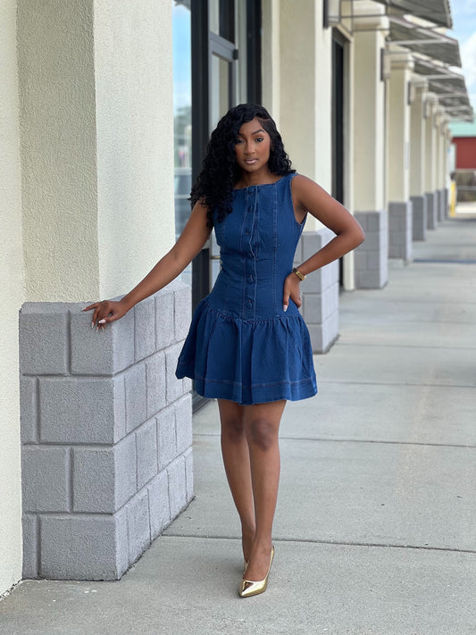 A Little Denim Dress