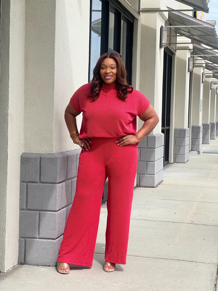New Lounge Set Plus-Red