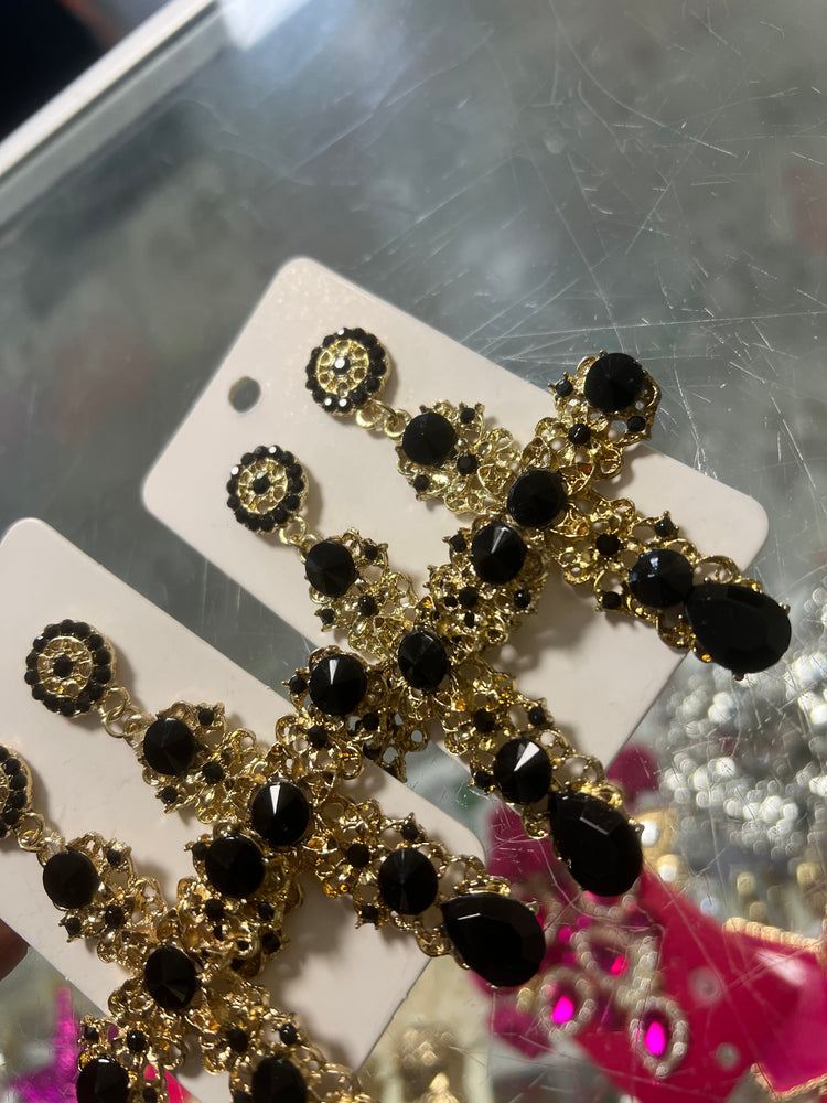 Elegant Cross Earrings