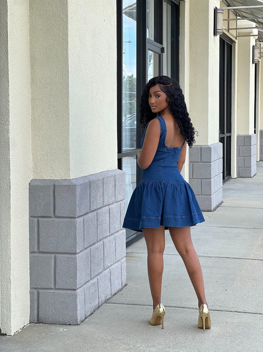 A Little Denim Dress