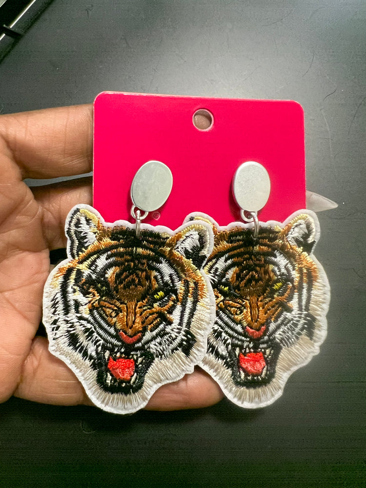 New Tiger Earrings