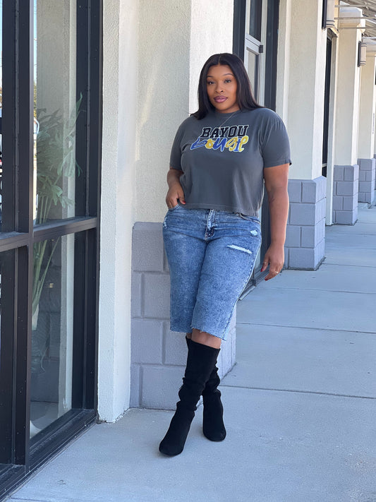 New Denim Jorts-Medium (shorts)