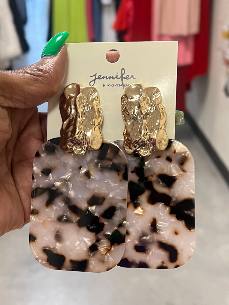 New Big Tortoise Earrings (14 new colors)