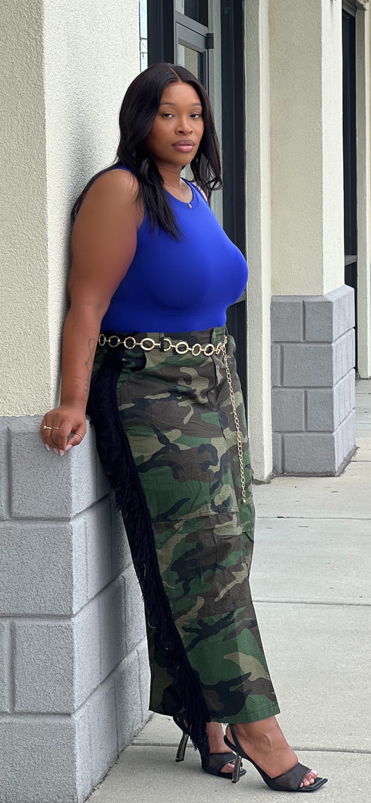 Camouflage Casual Skirt
