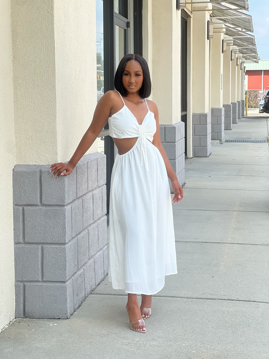 White Brunch Dress