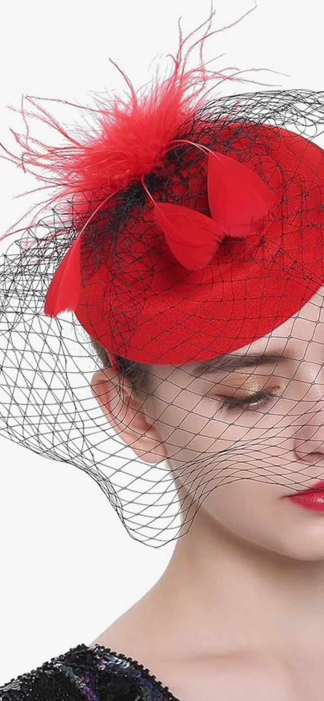 New Fascinator Hats (4 colors)