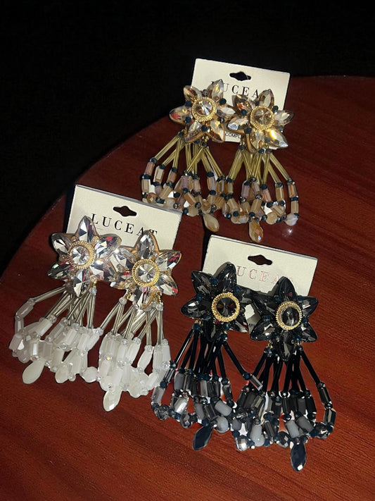 Vintage Star Earrings