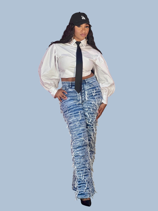 Very Distressed Jeans