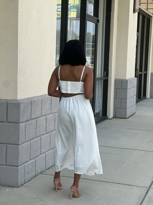White Brunch Dress