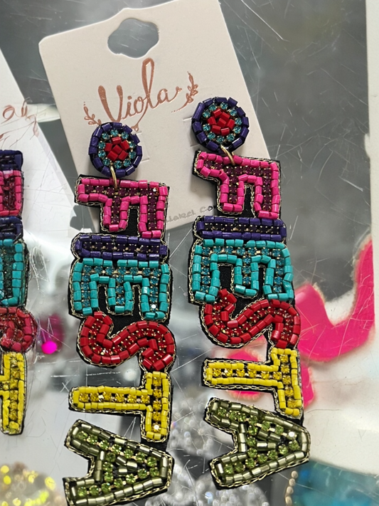 Cinco De Mayo Earrings (2 styles)