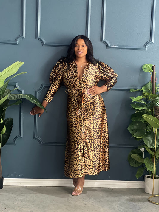 Luxe Collection-Lady Leopard Dress