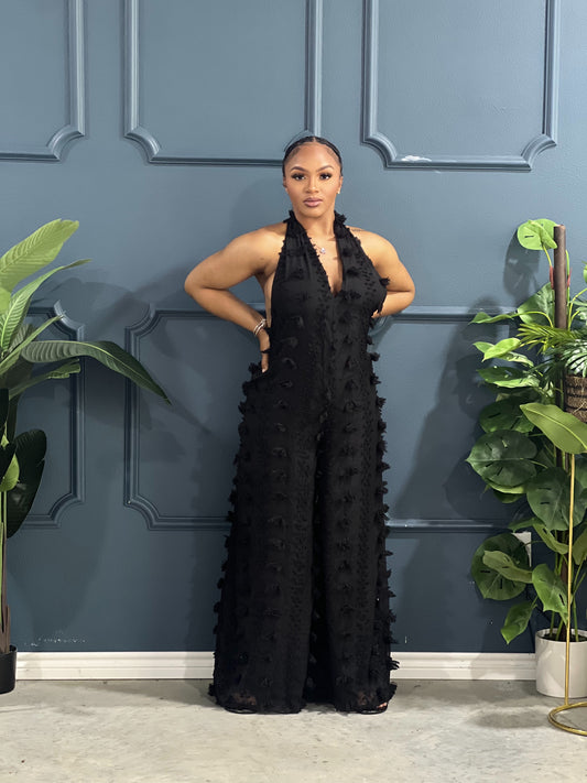 New Spring Jumpsuit-Black