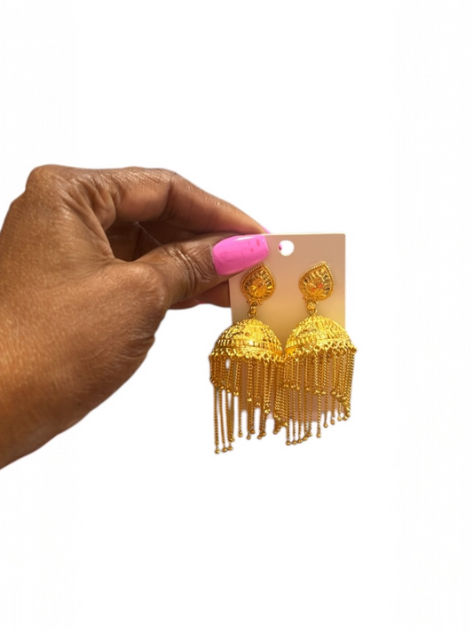 Royal Gold Earrings Alc