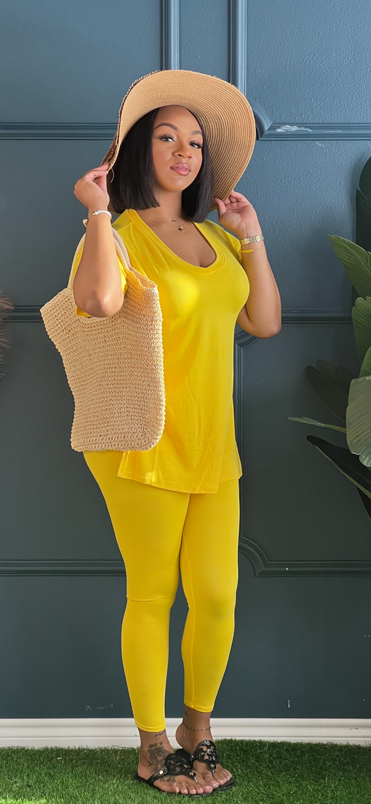 Relaxed Spring Set-Yellow