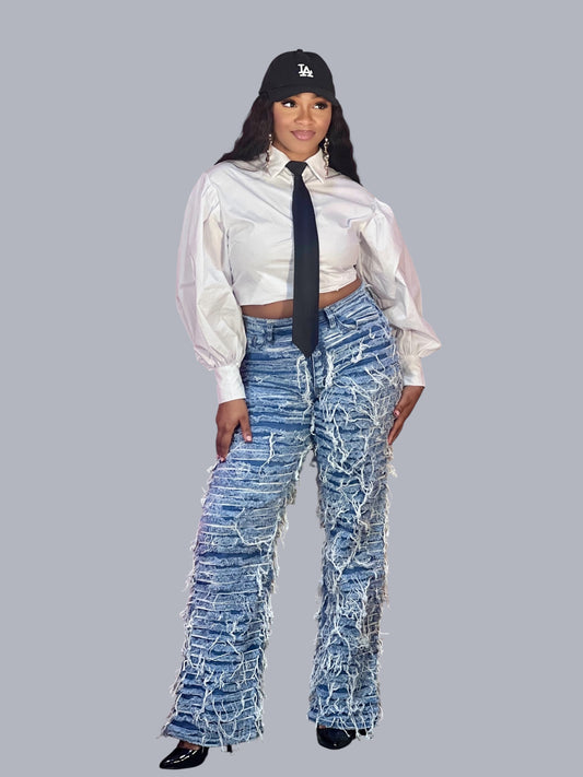 Very Distressed Jeans