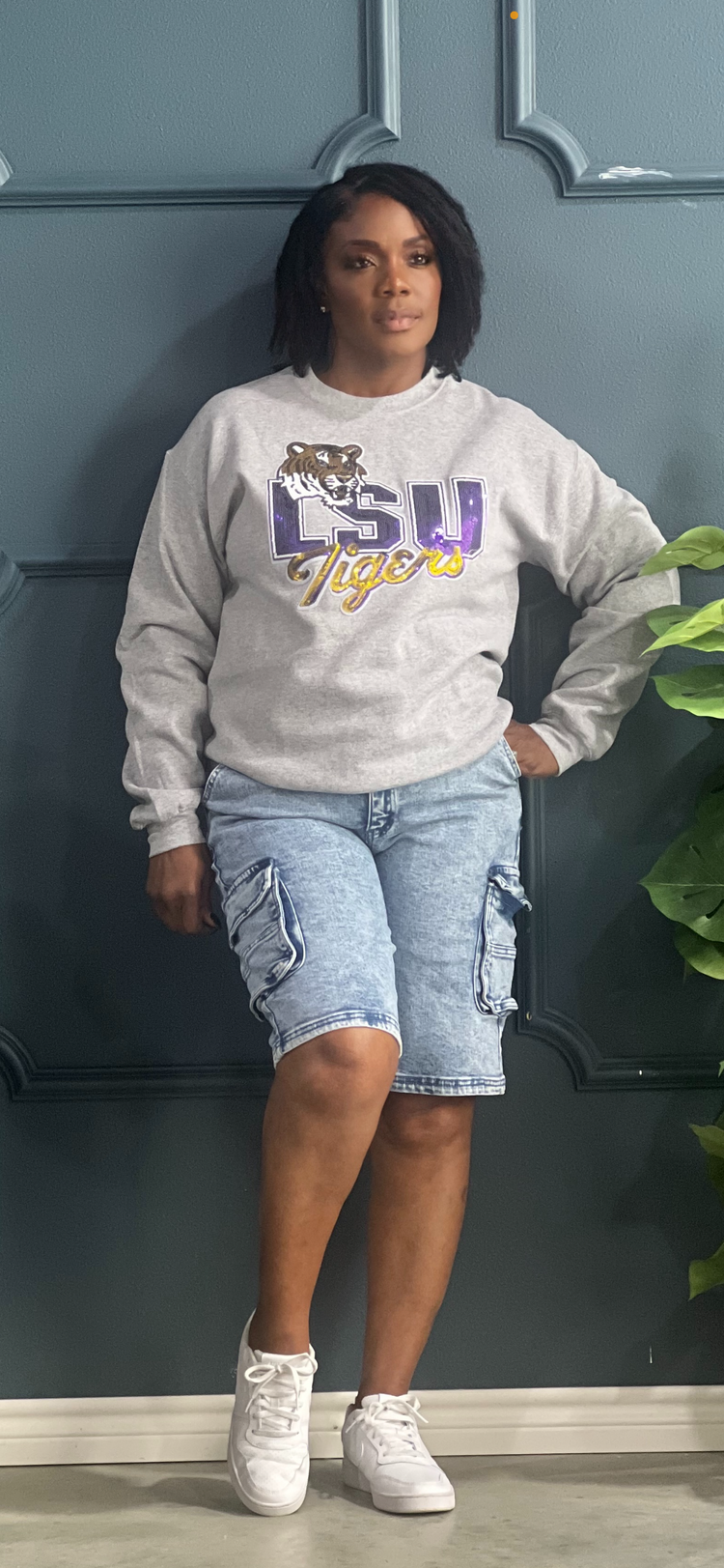 Washed Out Wide Leg Jorts (shorts)