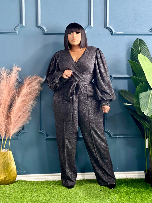 Dainty Holiday Jumpsuit Plus