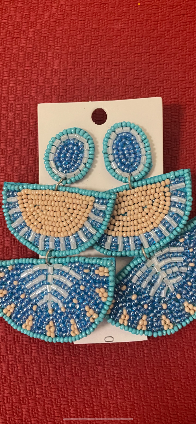 Blue Vibes Earrings Alc