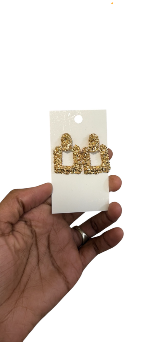 Mini Door Knocker Earrings Alc