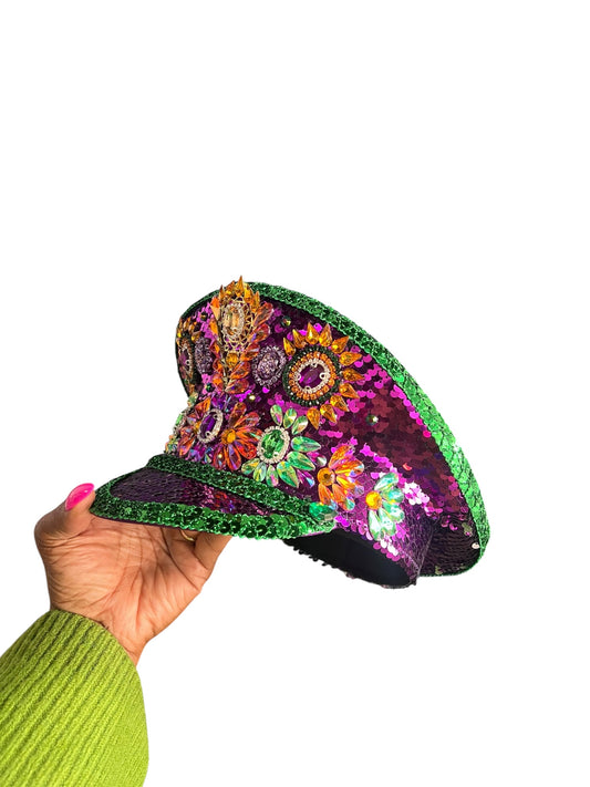 Mardi Gras Captain Hat (Online only)