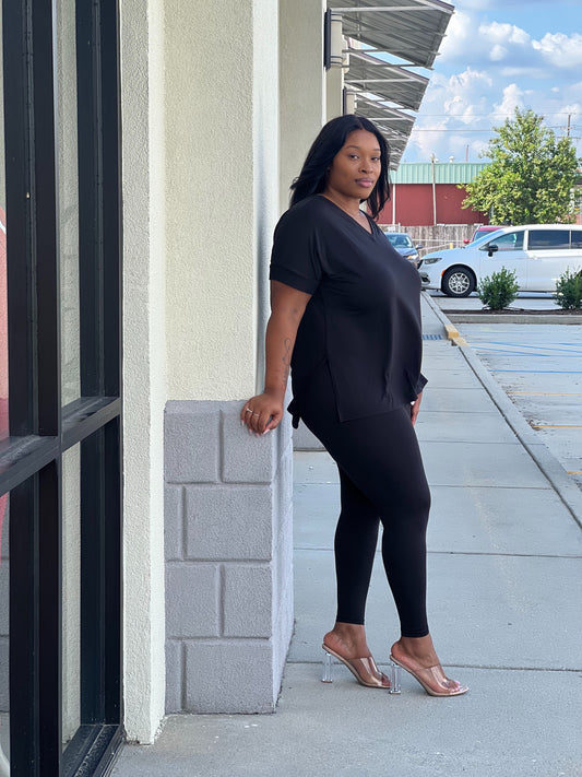 Spring Comfy Set-Black