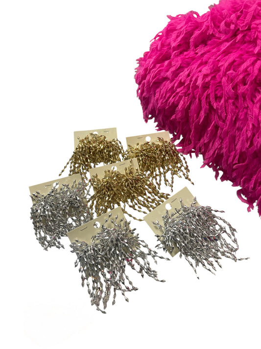 Cluster Drop Earrings (5 colors)