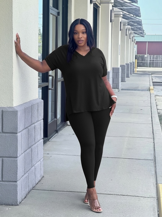 Jan Comfy Set Reg/Plus (Black)