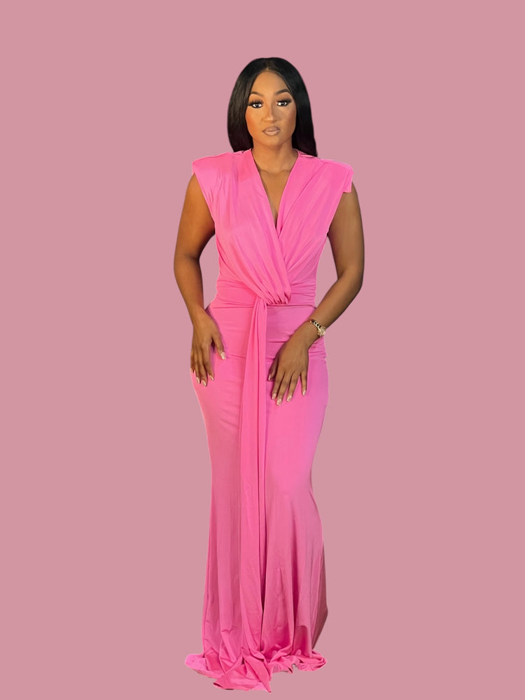 First In Line Gown Pink