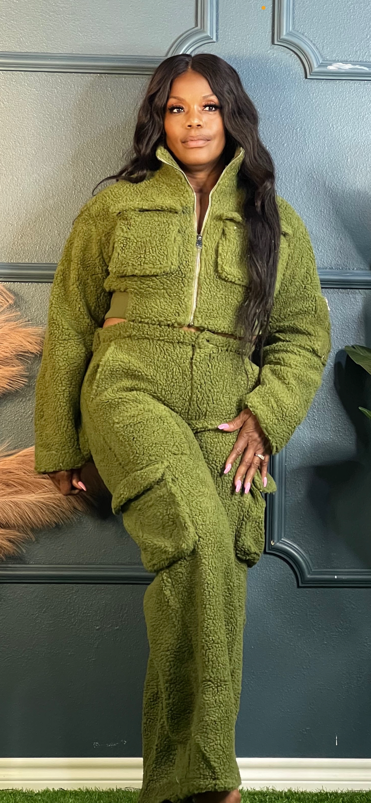 Green Fuzzy Wuzzy Set