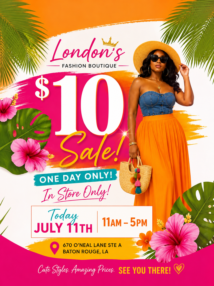 $10 Sale 07/11
