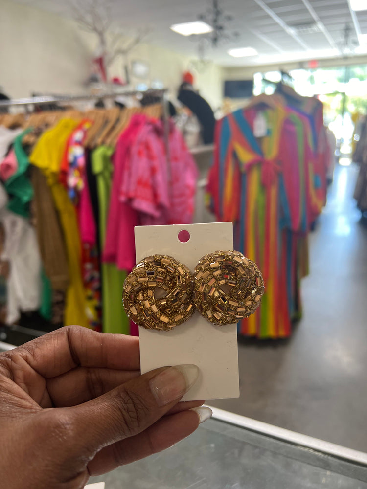 Big Knotted Stud Earrings (5 colors)
