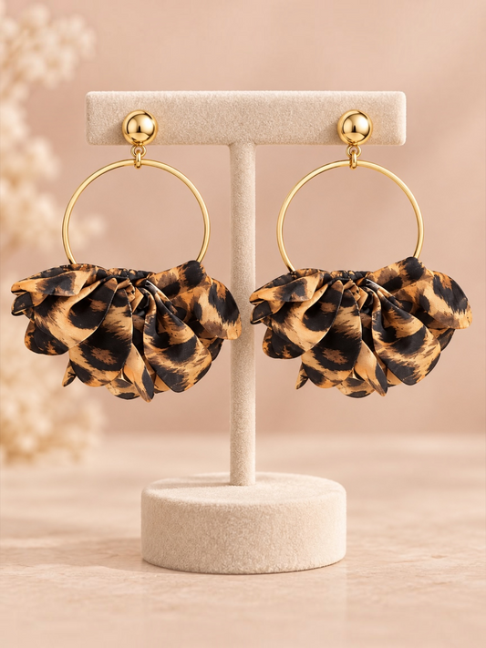 Dancing Leopard Earrings