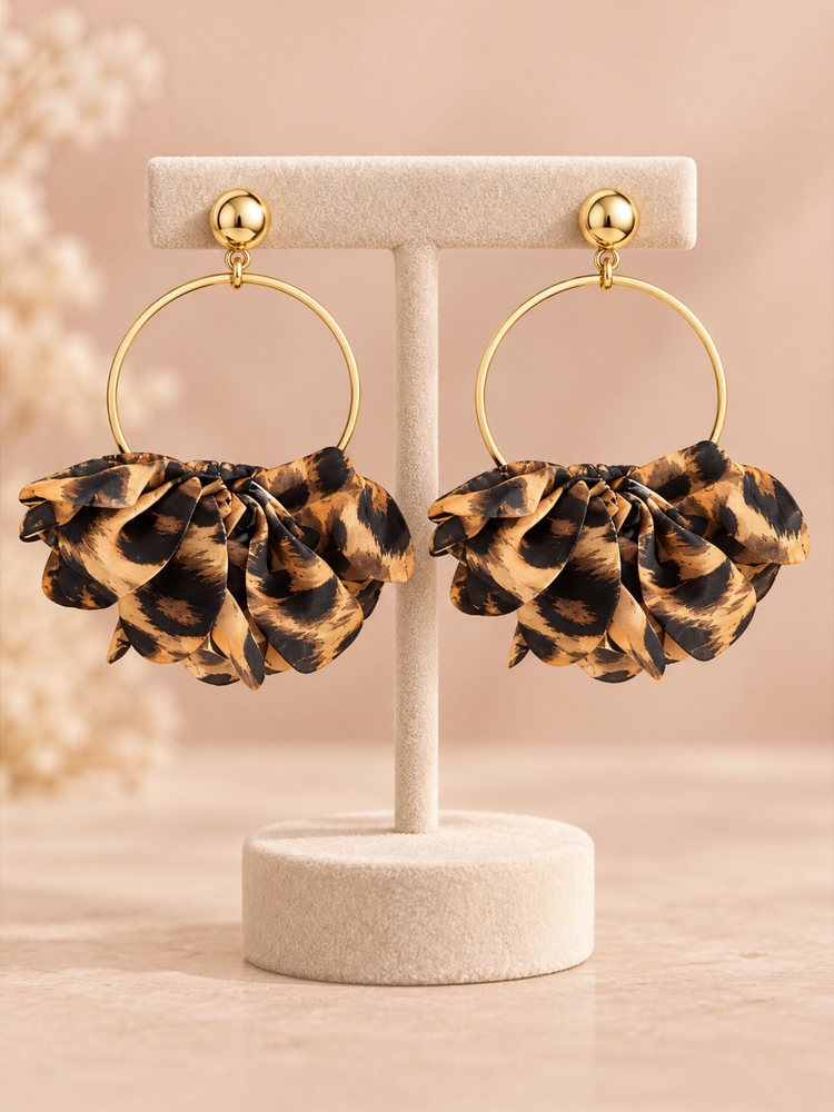 Dancing Leopard Earrings