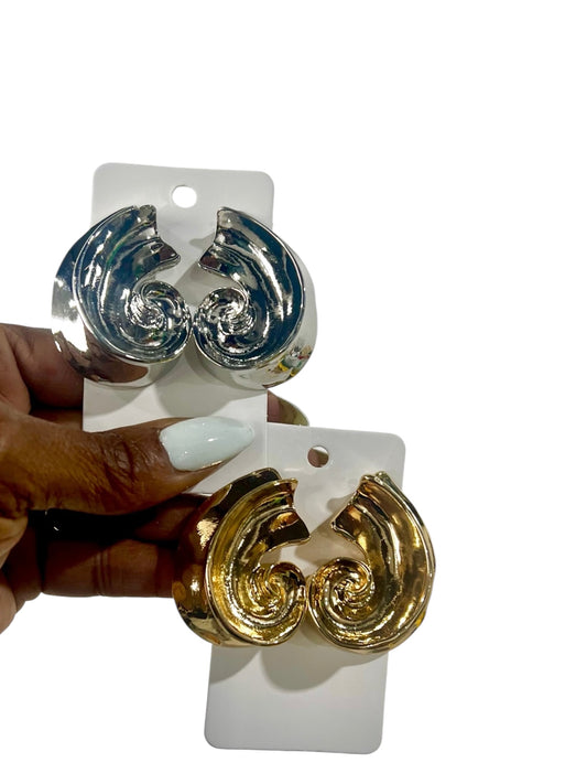 Sweet Swirl Earrings (2 colors)