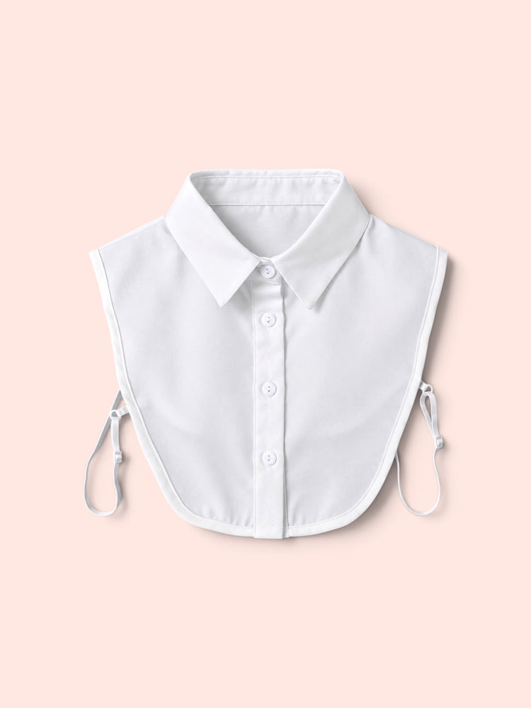 White Collar Top