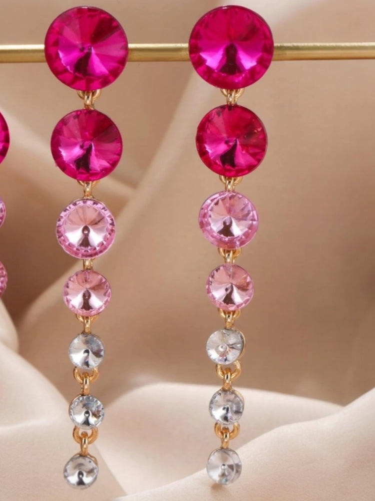 Ombré Pink Earrings