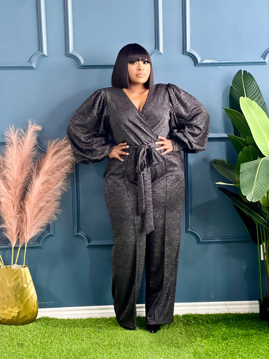 Dainty Holiday Jumpsuit Plus
