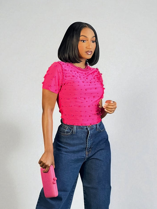 Hard Pink Clutch